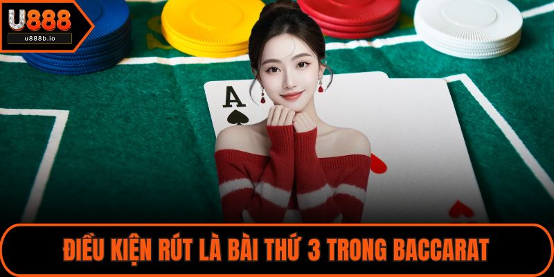 Điều kiện rút là bài thứ 3 trong Baccarat