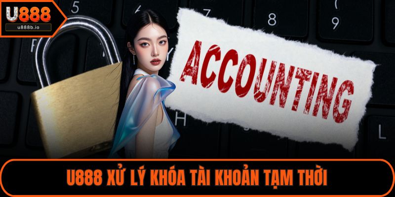 U888 xử lý khóa tài khoản tạm thời